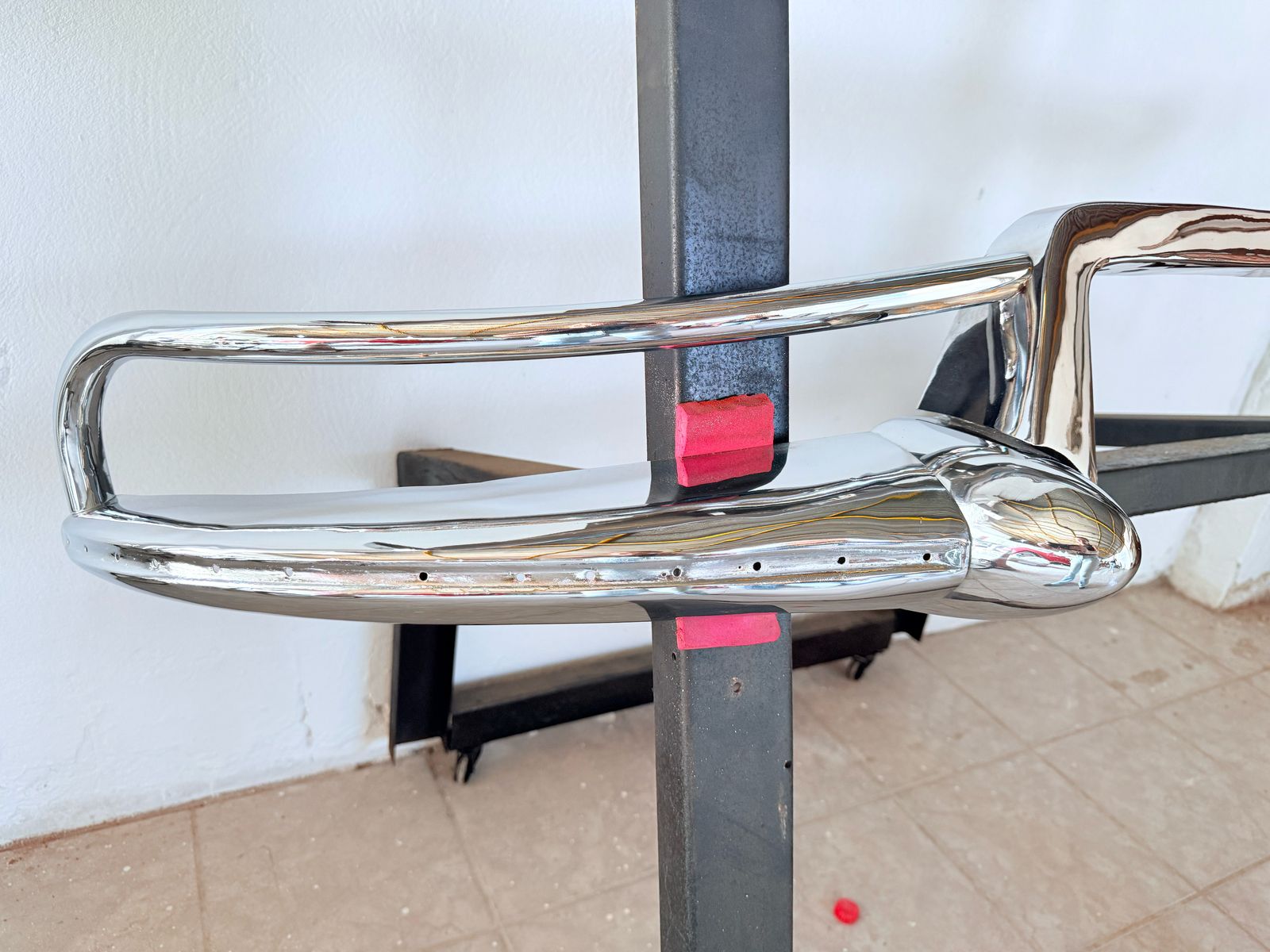 PARACHOQUE DKW DIANTEIRO ORIGINAL CROMADO